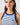 STRIPED RIB TANK TOP - BLUE AND WHITE